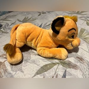 DISNEY LION KING SIMBA PLUSH LIKE NEW!